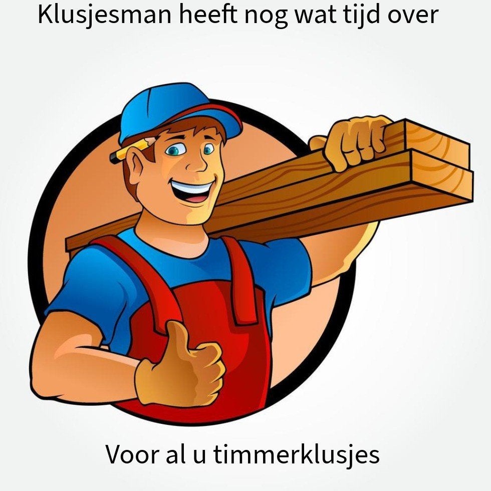 timmerman, Ophalen of Verzenden, Nieuw