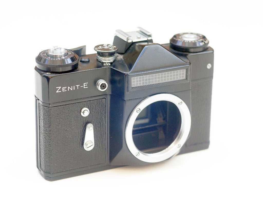 Zenit-E (black) Russische SRL camera body M42 van KMZ (1980), Ophalen of Verzenden, Compact, Overige Merken