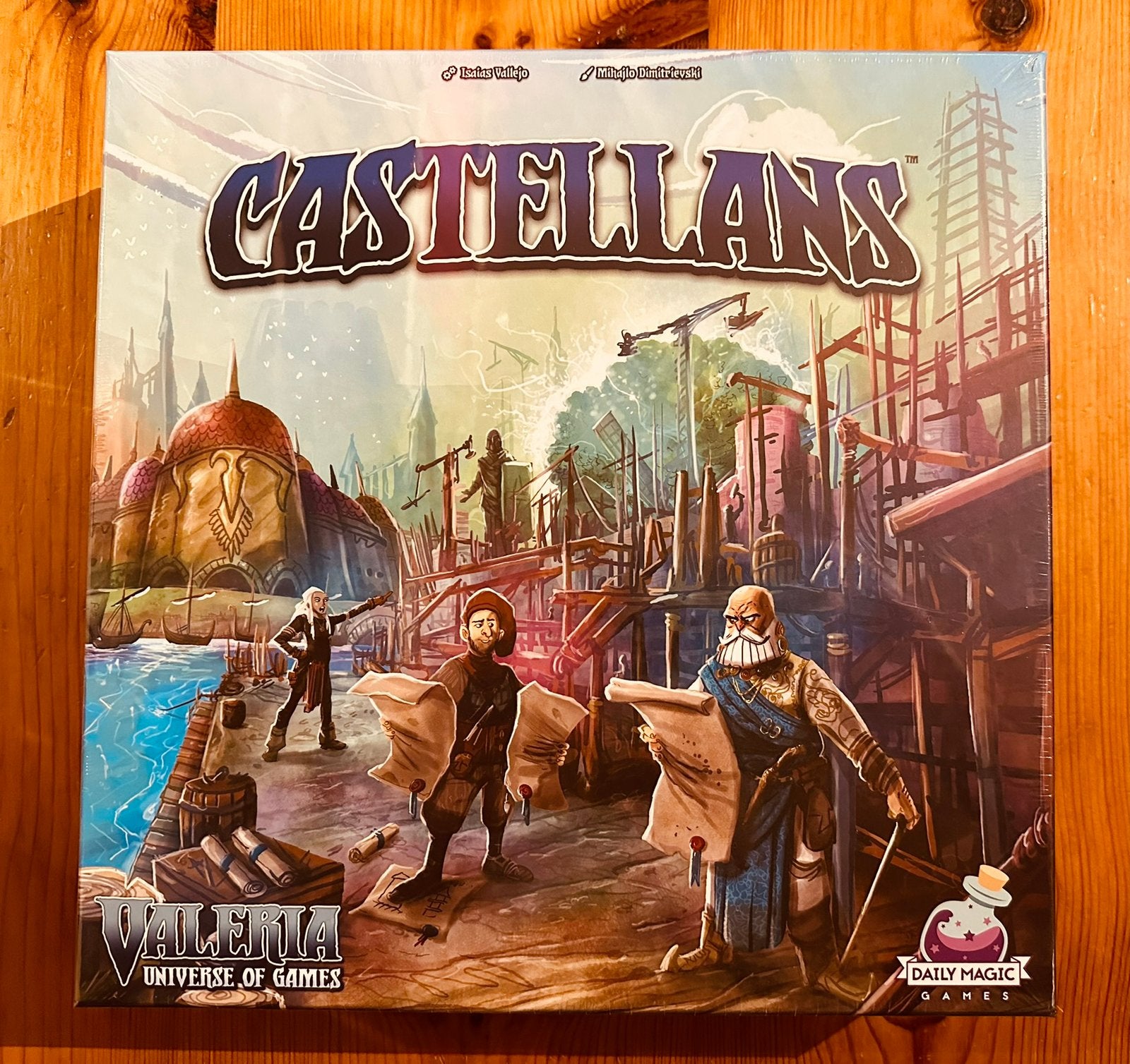 Castellans (NEW/Kickstarter/Engels), Hobby en Vrije tijd, Een of twee spelers, Ophalen of Verzenden, Nieuw