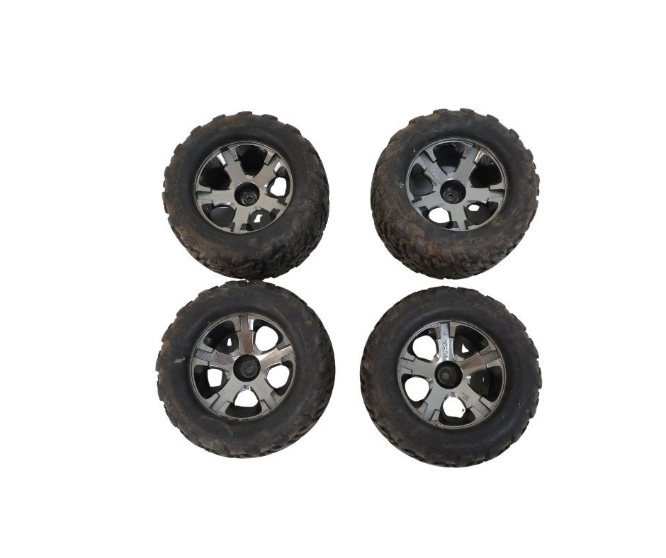 Traxxas banden 1/10 rc auto, Hobby en Vrije tijd, Modelbouw | Radiografisch | Auto's, Elektro, Gebruikt, Ophalen of Verzenden