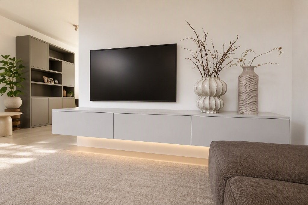 Nieuw 123Kast Perula TV dressoir 250 cm – maatwerk – zwevend, Ophalen, Nieuw, 200 cm of meer, Minder dan 100 cm