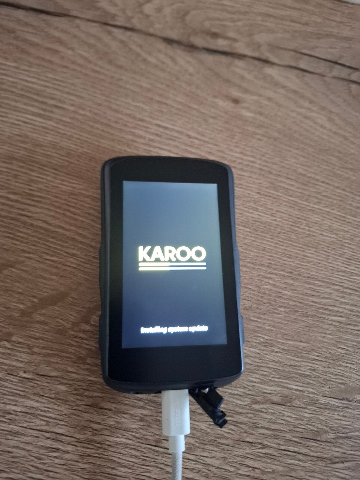 Hammerhead Karoo 2 Fietscomputer GPS, Ophalen of Verzenden, Cadanssensor, Zo goed als nieuw