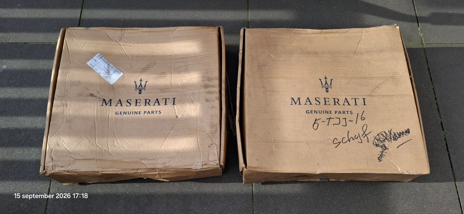 Remschijven Maserati Ghibli III 3.0, Auto-onderdelen, Ophalen of Verzenden, Nieuw, Maserati