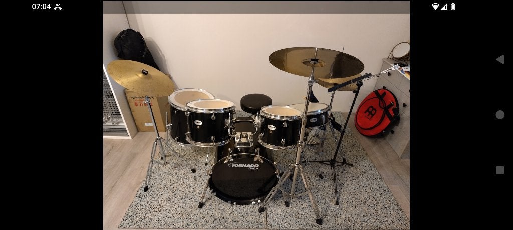 Mapex Tornado Drumset, Muziek en Instrumenten, Drumstellen en Slagwerk, Ophalen, Zo goed als nieuw, Overige merken