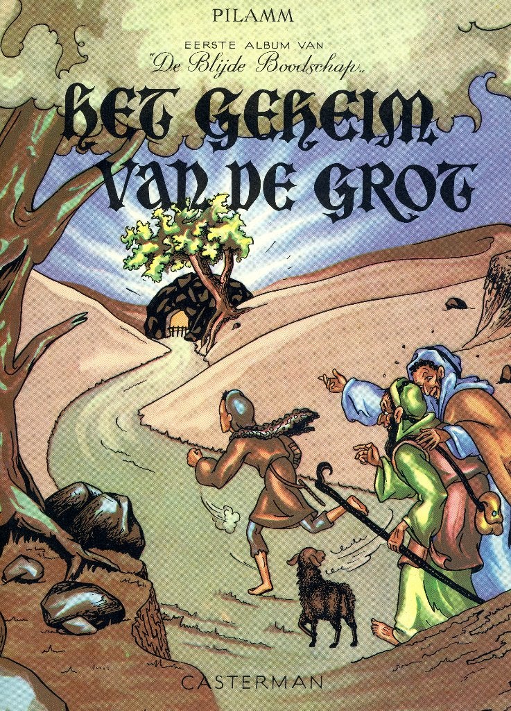 De Blijde Boodschap - serie van 4 stripboeken 1948/50, Boeken, Ophalen of Verzenden, Zo goed als nieuw, Christendom | Katholiek