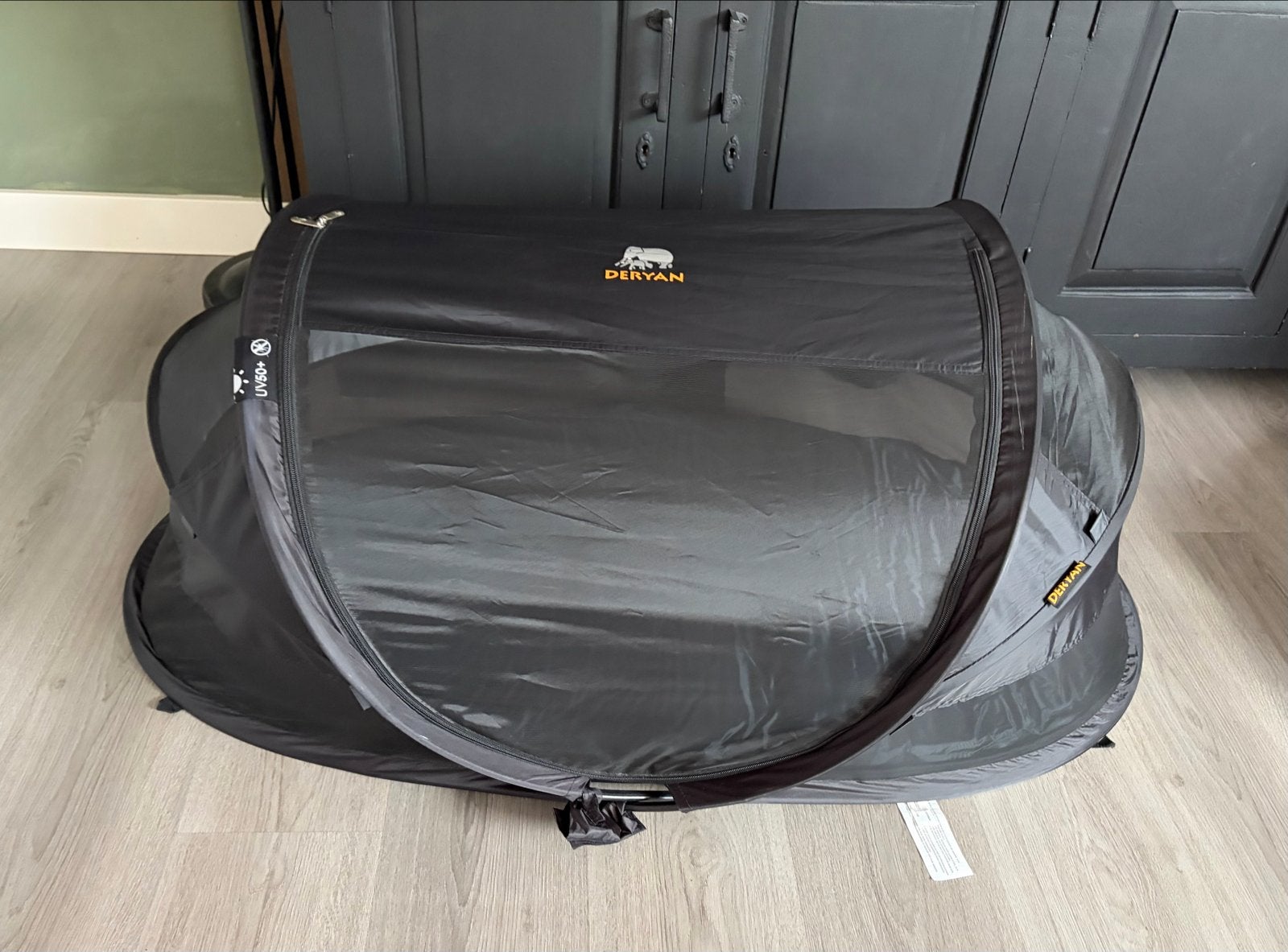 Deryan Baby Luxe Reisbedje met UV50+ bescherming, Kinderen en Baby's, Babywiegjes en Ledikanten, Ophalen of Verzenden, Gebruikt