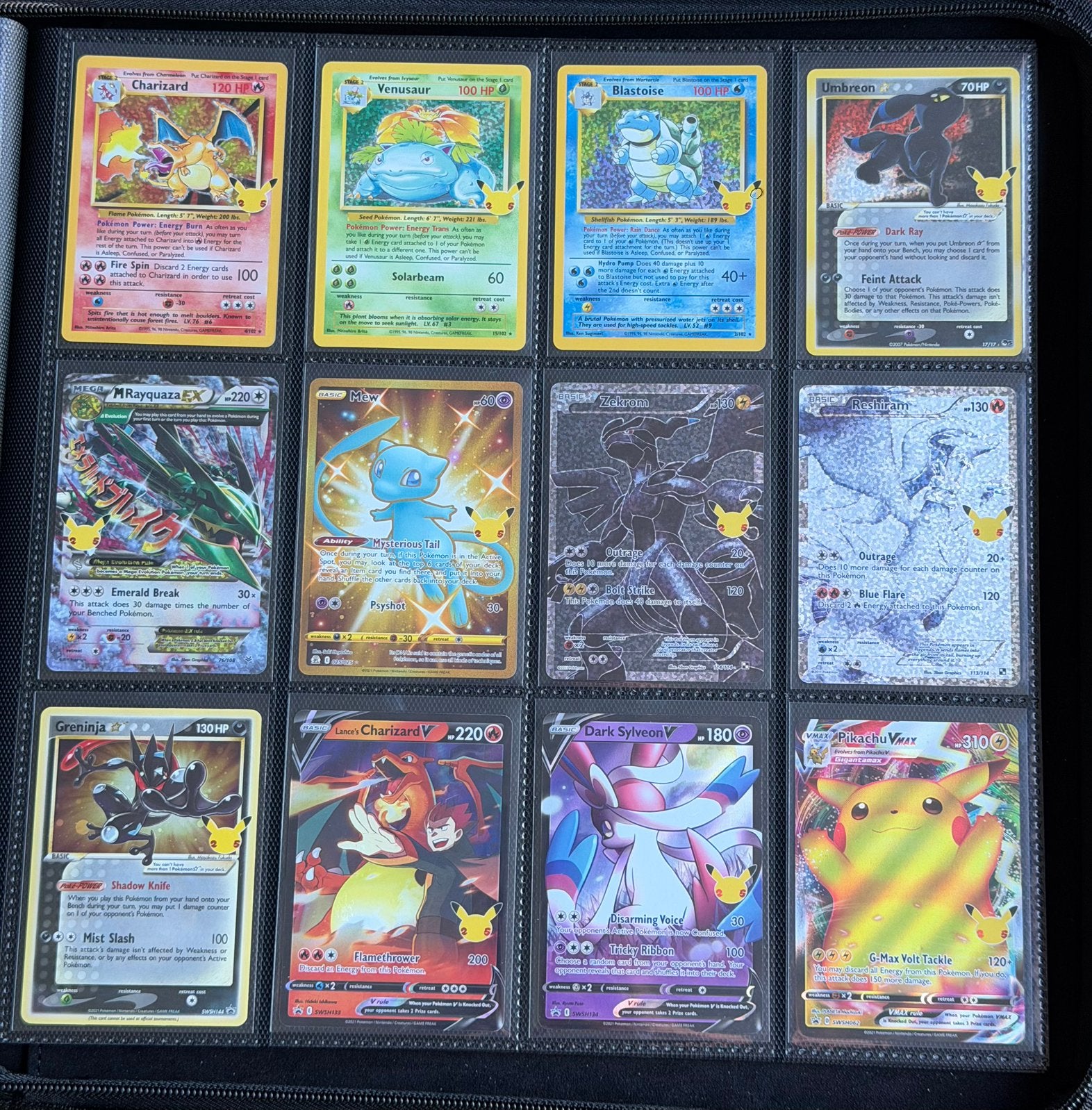 Pokemon kaarten 25th celebrations 64 verschillende compleet, Verzenden, Nieuw, Meerdere kaarten, Foil