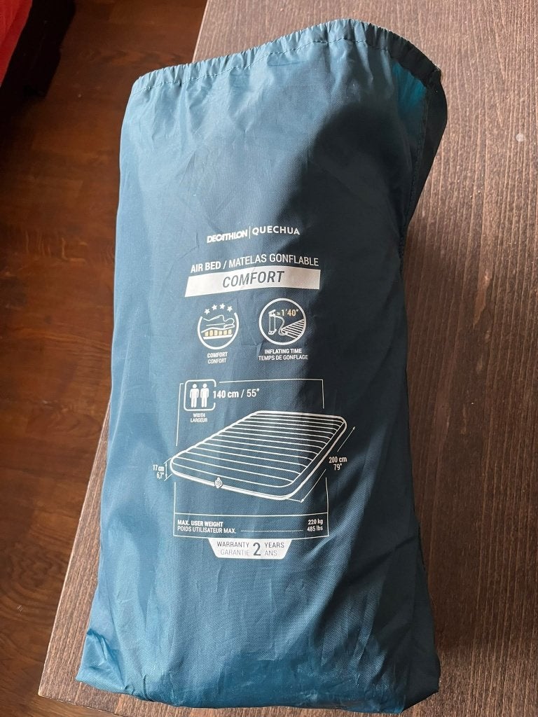 inflatable mattress, Ophalen, Gebruikt, 2-persoons