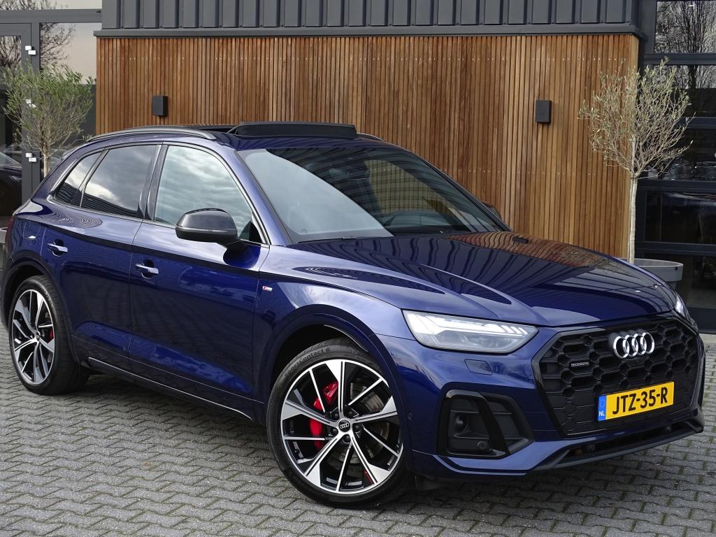 Audi Q5 55 TFSI e 367PK / S edition / B&O / LED (bj 2022), Auto's, Automaat, Gebruikt, Euro 6, 4 cilinders