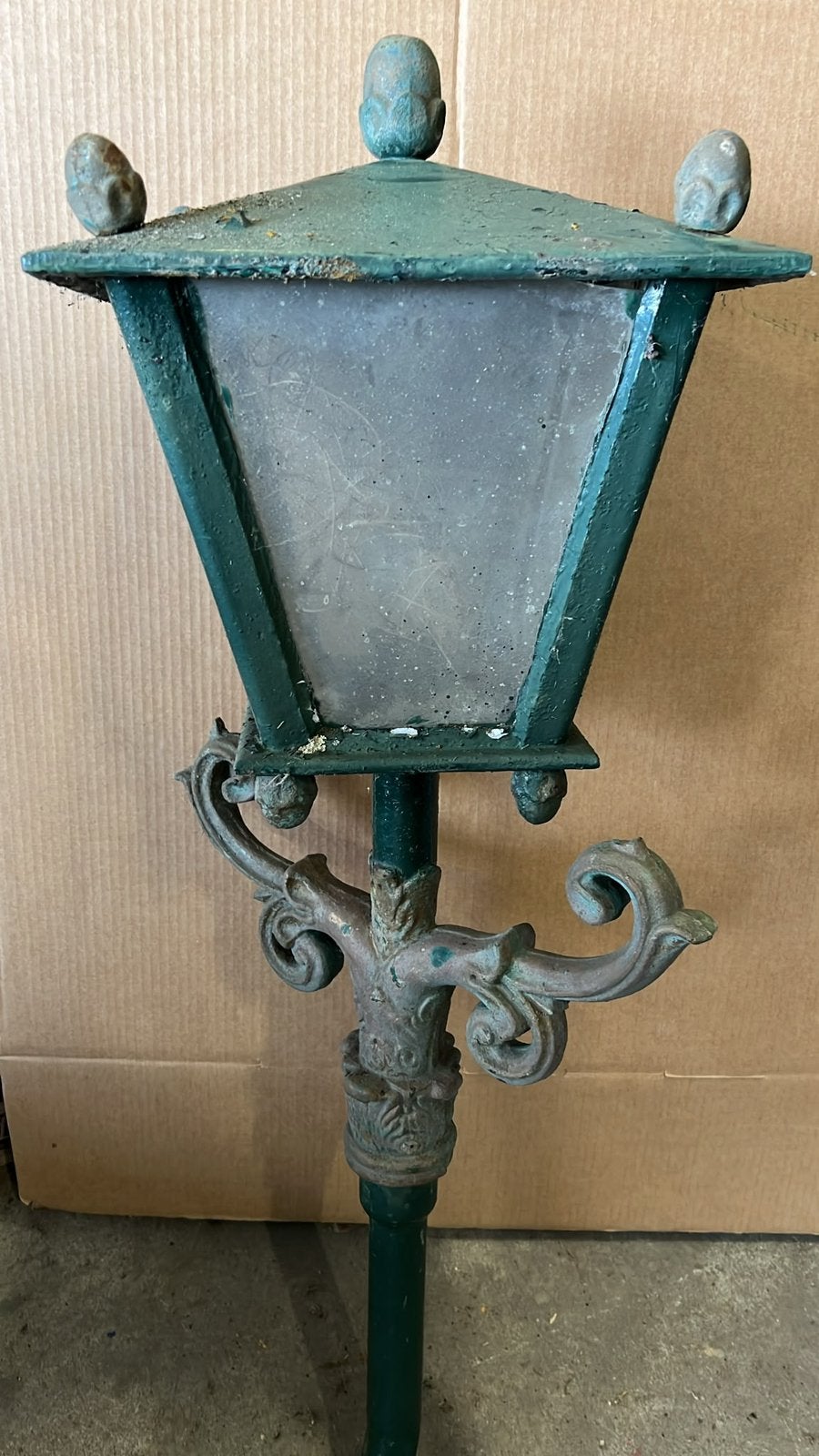Grote lantaarn/wandlamp voor buiten, Ophalen, Gebruikt, Netvoeding, Staande lamp
