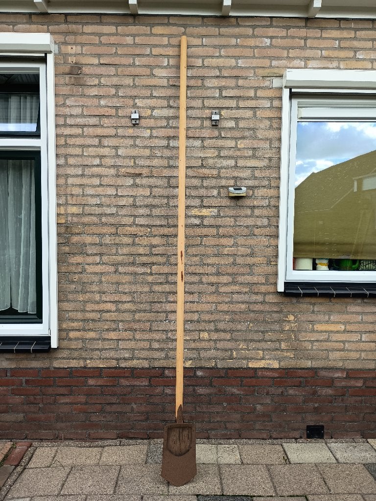 Oude turfschep / turfschop – antiek boerengereedschap, Ophalen