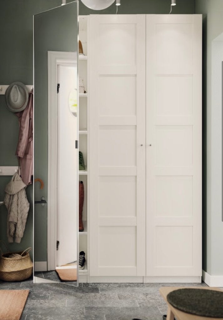 Pax kast glazen deur, Ophalen, Minder dan 80 cm, 215 cm of meer, Overige typen