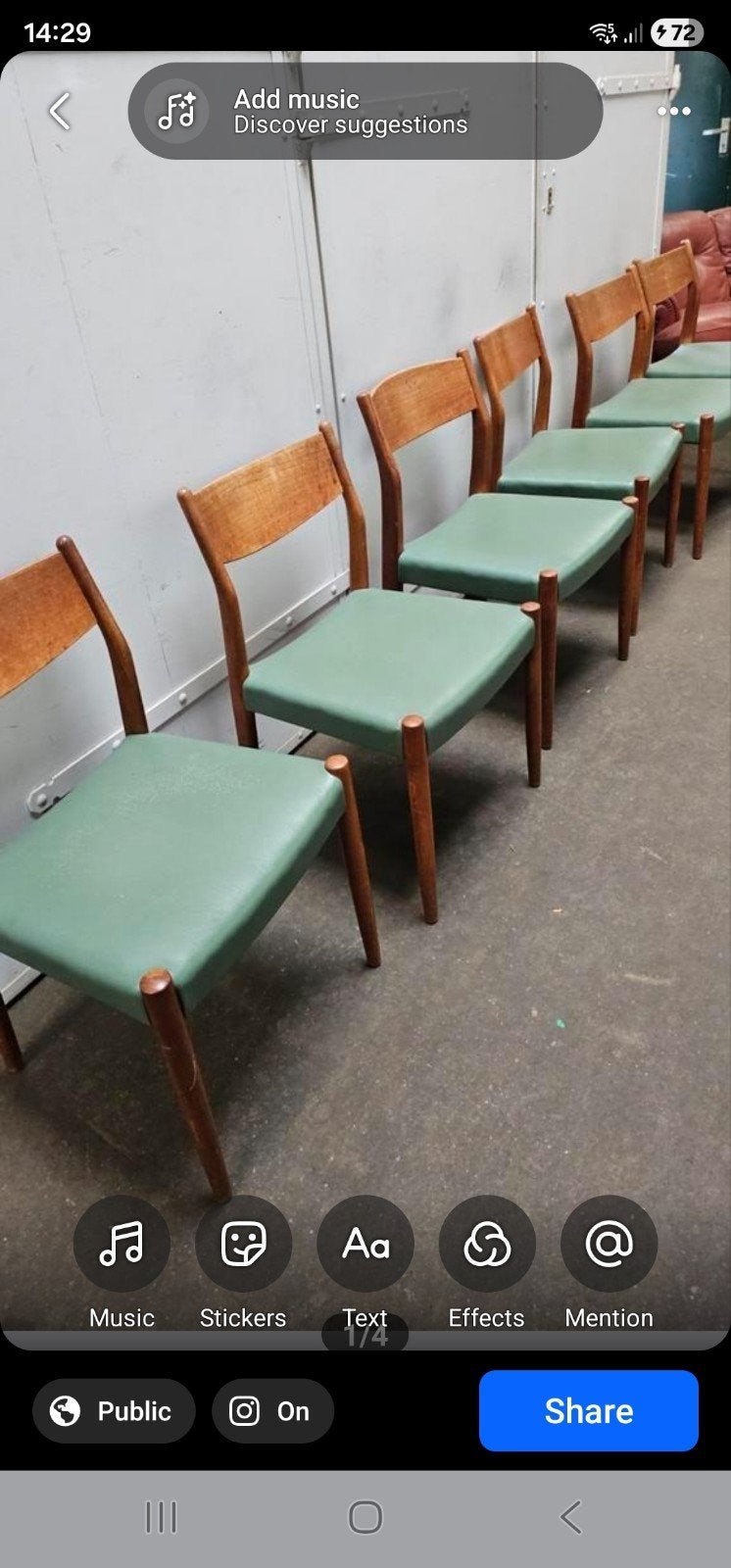 Pastoe jaren 60 vintage stoelen, Ophalen of Verzenden