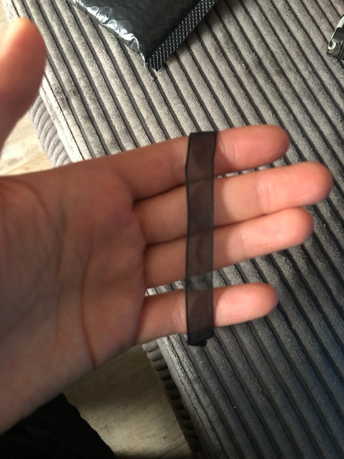 Zwarte choker ketting met verstelbare sluiting, Overige materialen, Verstelbaar, Zwart, Ophalen of Verzenden