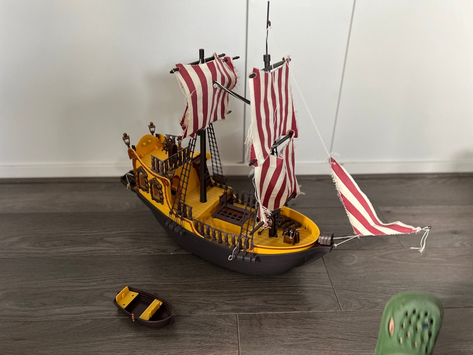 Playmobil piratenschip, Kinderen en Baby's, Speelgoed | Playmobil, Ophalen of Verzenden, Gebruikt