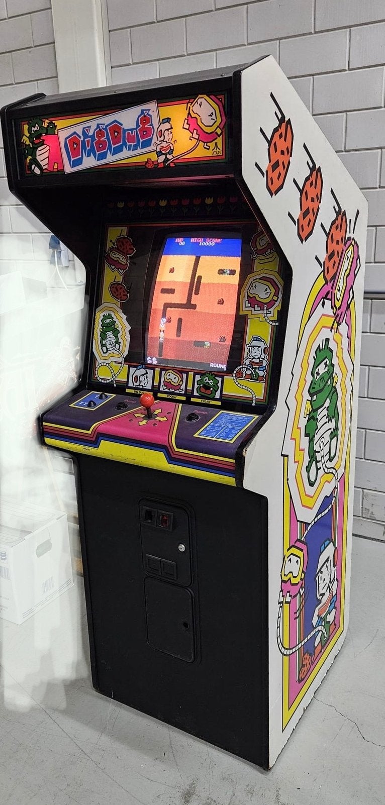 Dig Dug arcade kast Atari, Verzamelen, Ophalen, Gebruikt