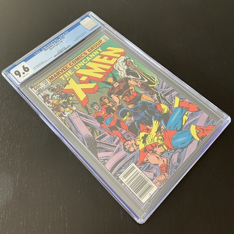 Uncanny X-Men Vol.1 #155 N CGC (1982) NM+ (9.6), Eén comic, Amerika, Marvel Comics, Nieuw
