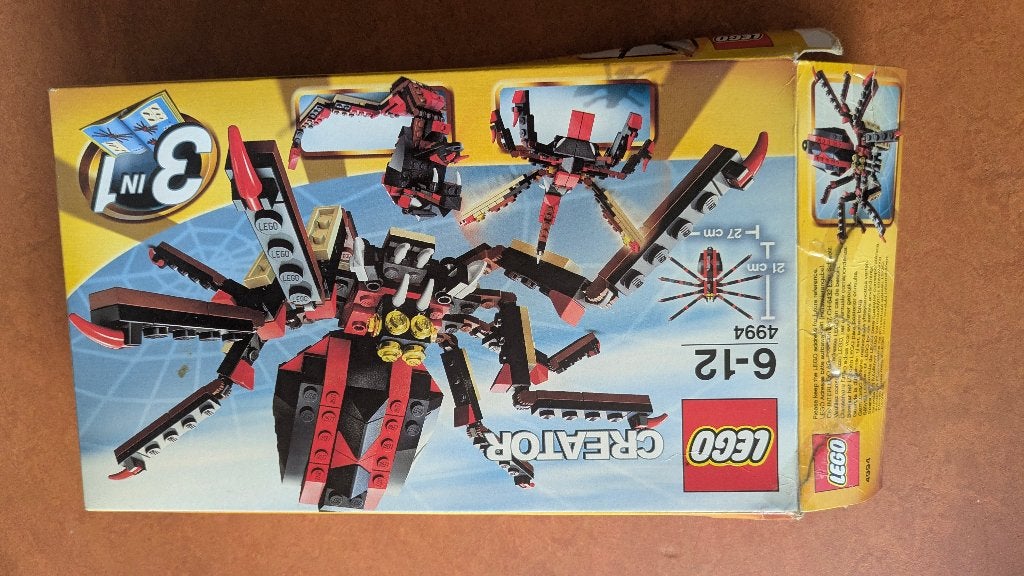 Lego creator spin set 4994, 3 sets in 1 (compleet), Compleet, Lego, Ophalen of Verzenden, Zo goed als nieuw