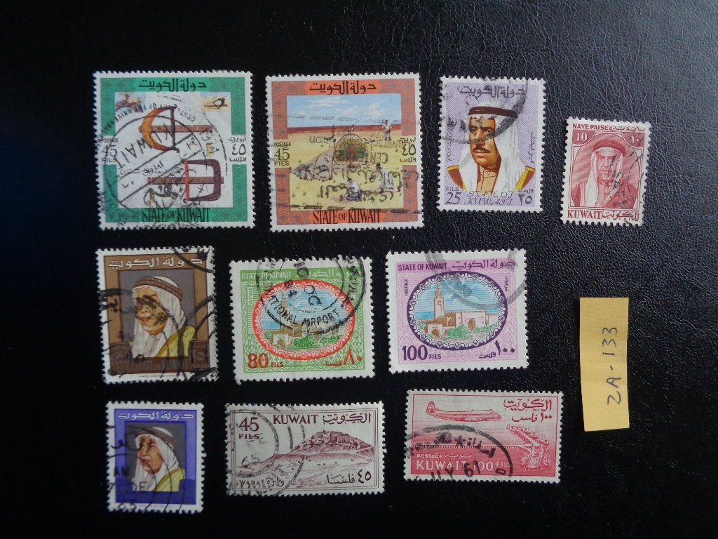 kuwait - diverse (za-133), Ophalen of Verzenden, Gestempeld, Midden-Oosten