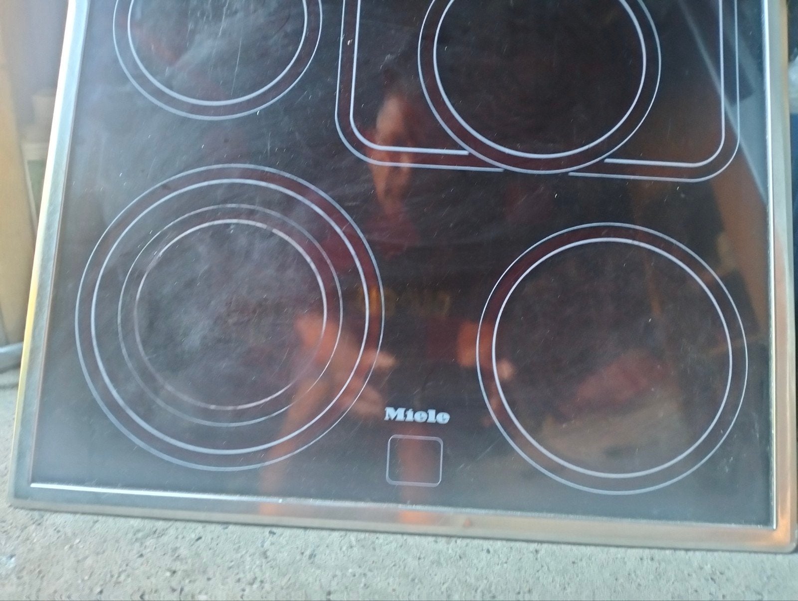 Miele KM 124 LWS/NRO Keramische Kookplaat, Witgoed en Apparatuur, Kookplaten, Ophalen