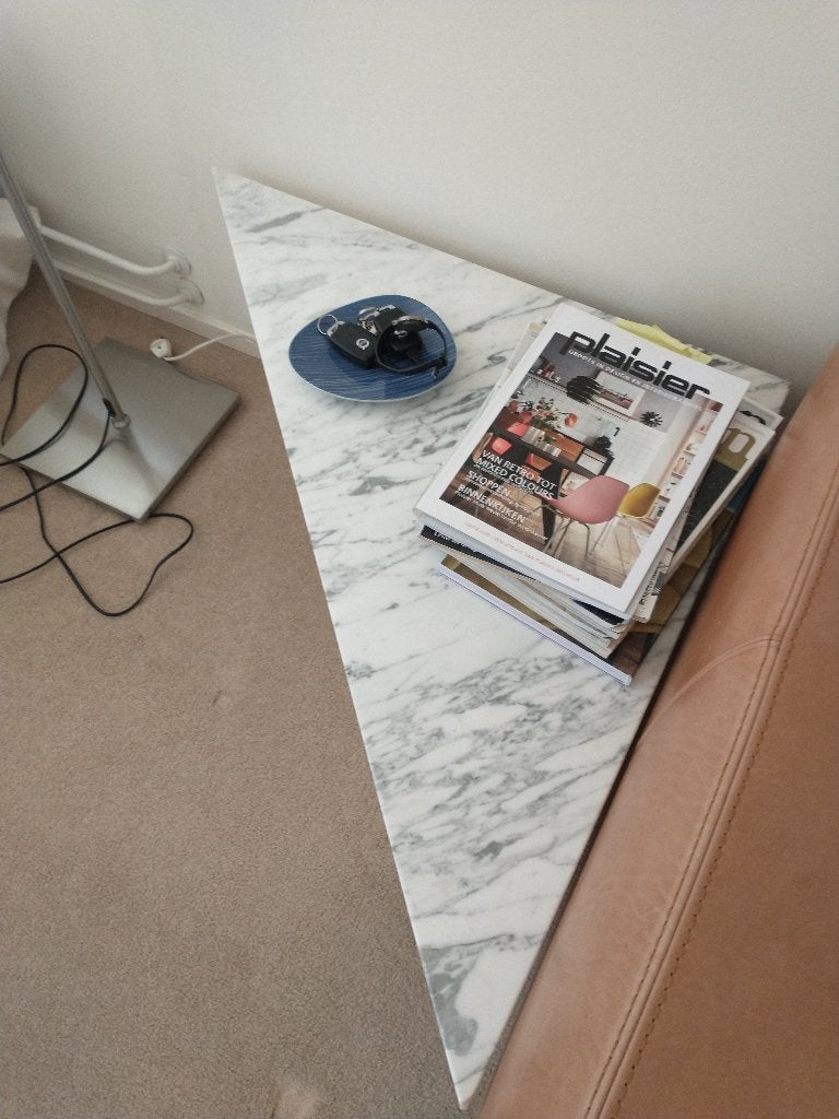 ITALIAANS MARMER SIDE TABLE, Ophalen, Overige materialen, Gebruikt, 100 tot 150 cm