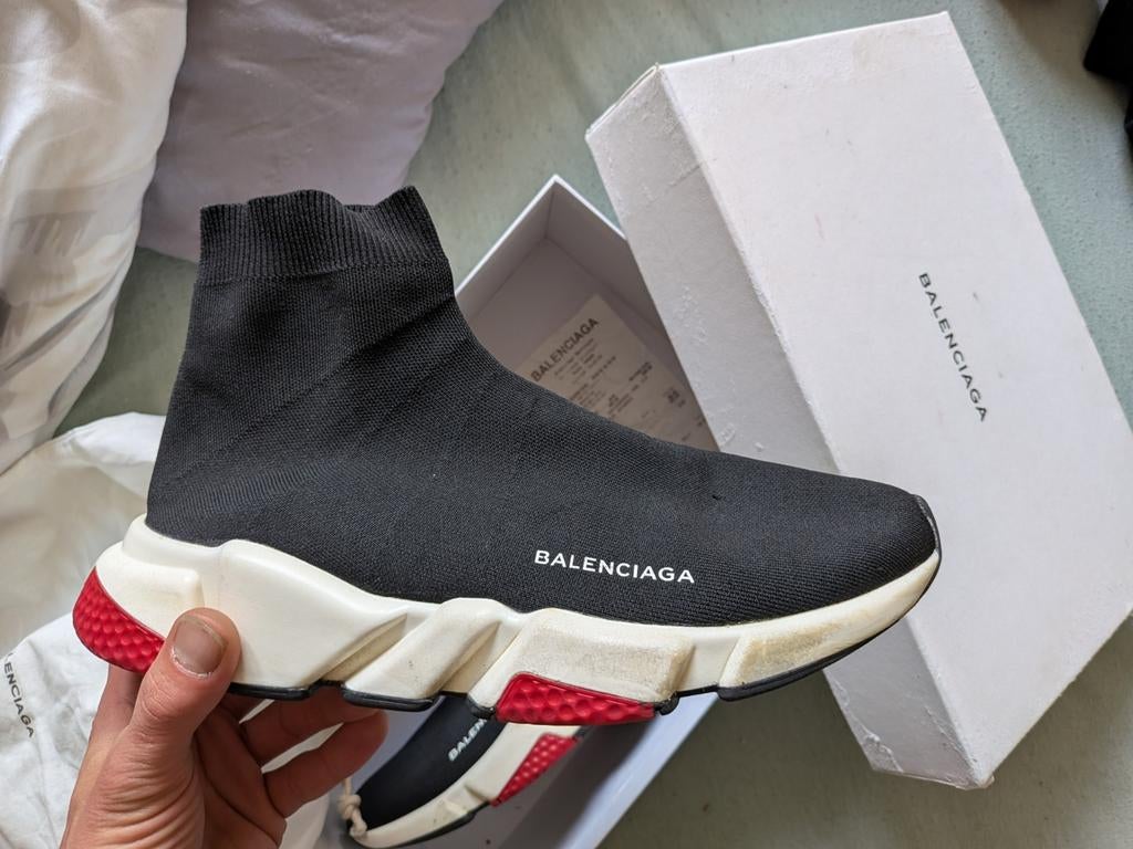 Balenciaga sock sneakers maat 43, Kleding | Heren, Schoenen, Ophalen of Verzenden, Zwart