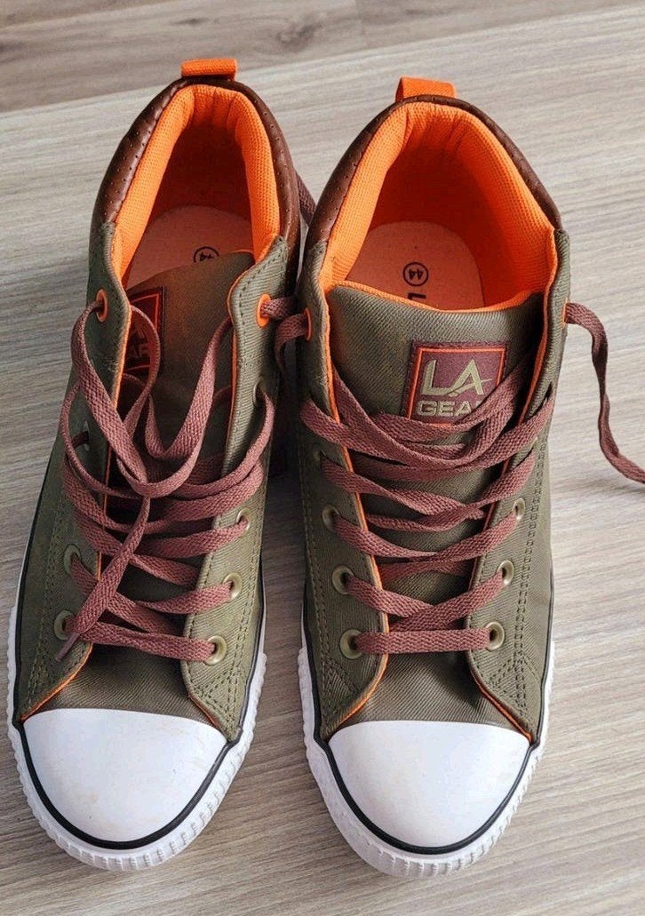 LA Gear Sneakers - Olijfgroen/Bruin/Oranje - Maat 44, Overige kleuren, L.A. Gear, Nieuw, Ophalen of Verzenden