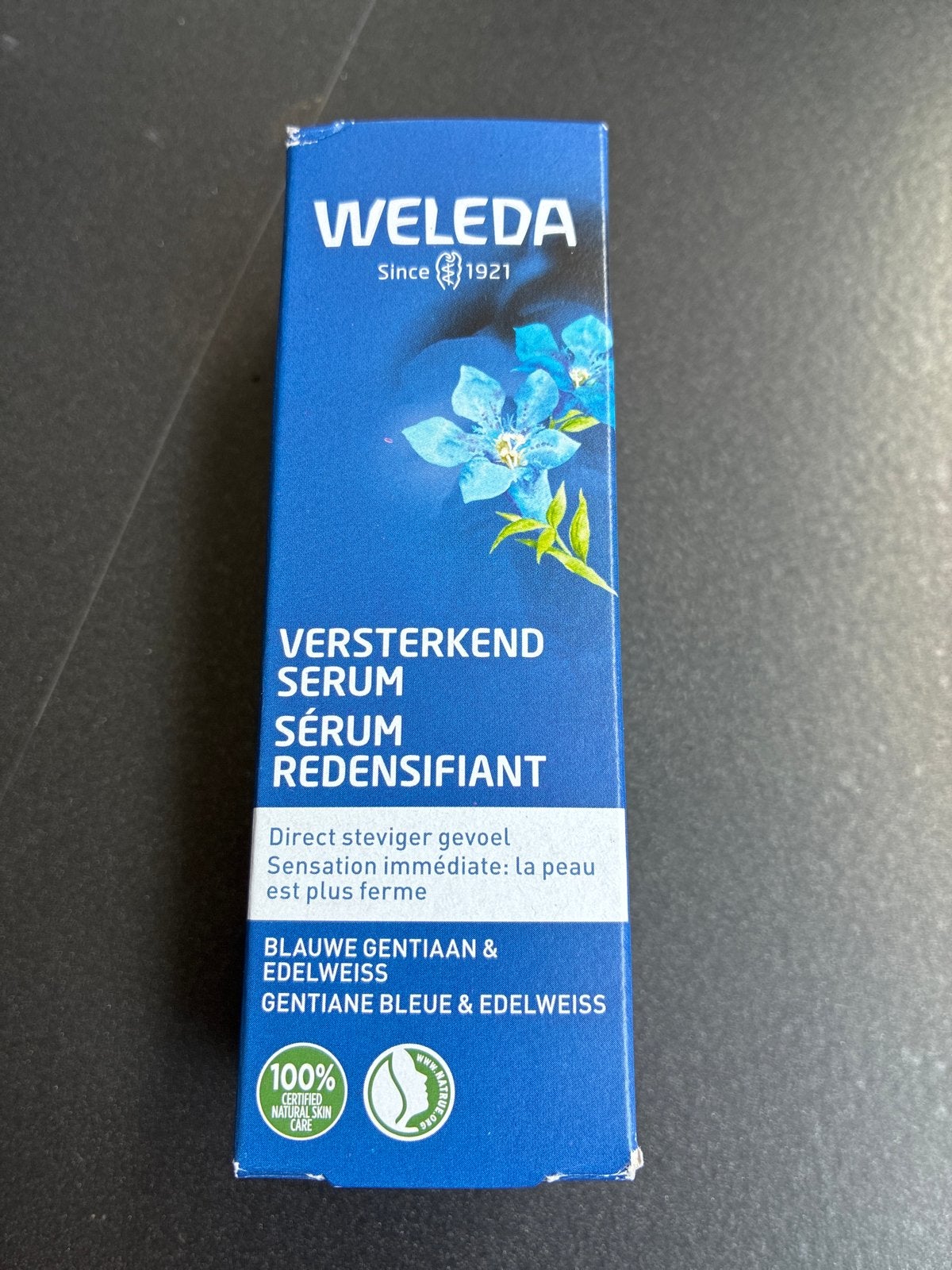Weleda Versterkend Serum Blauwe Gentiaan & Edelweiss, Ophalen of Verzenden, Nieuw, Gehele gezicht, Verzorging