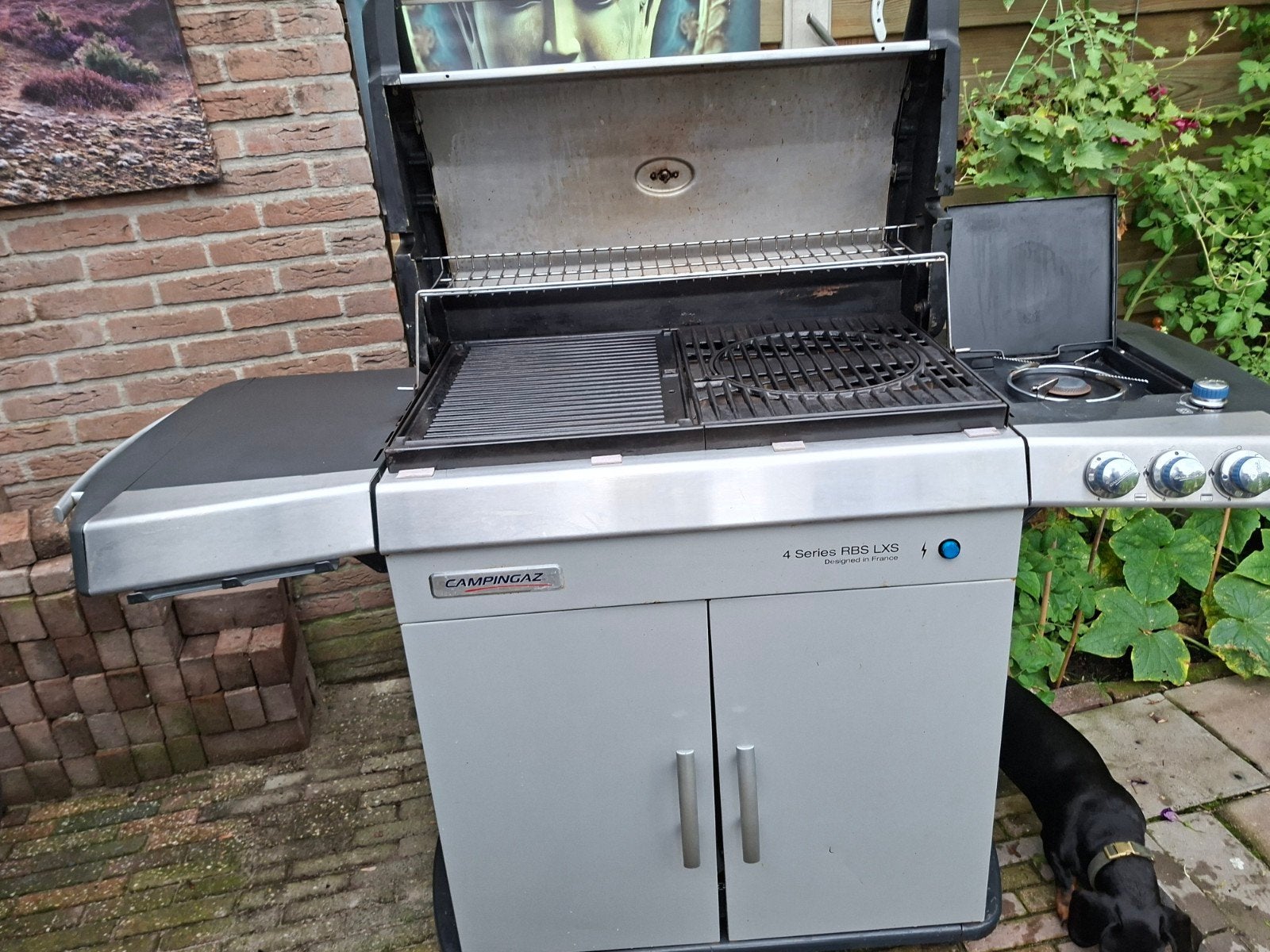 Campingaz 4 Series RBS LXS Gasbarbecue, Ophalen of Verzenden, Gebruikt, Campingaz