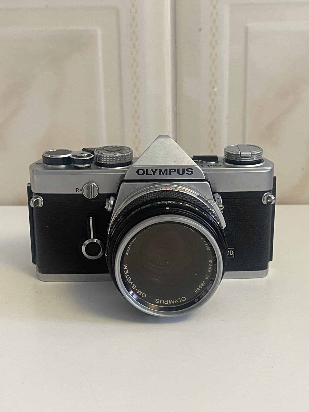 Olympus OM-1, Audio, Tv en Foto, Fotocamera's Analoog, Ophalen of Verzenden, Zo goed als nieuw, Spiegelreflex, Olympus