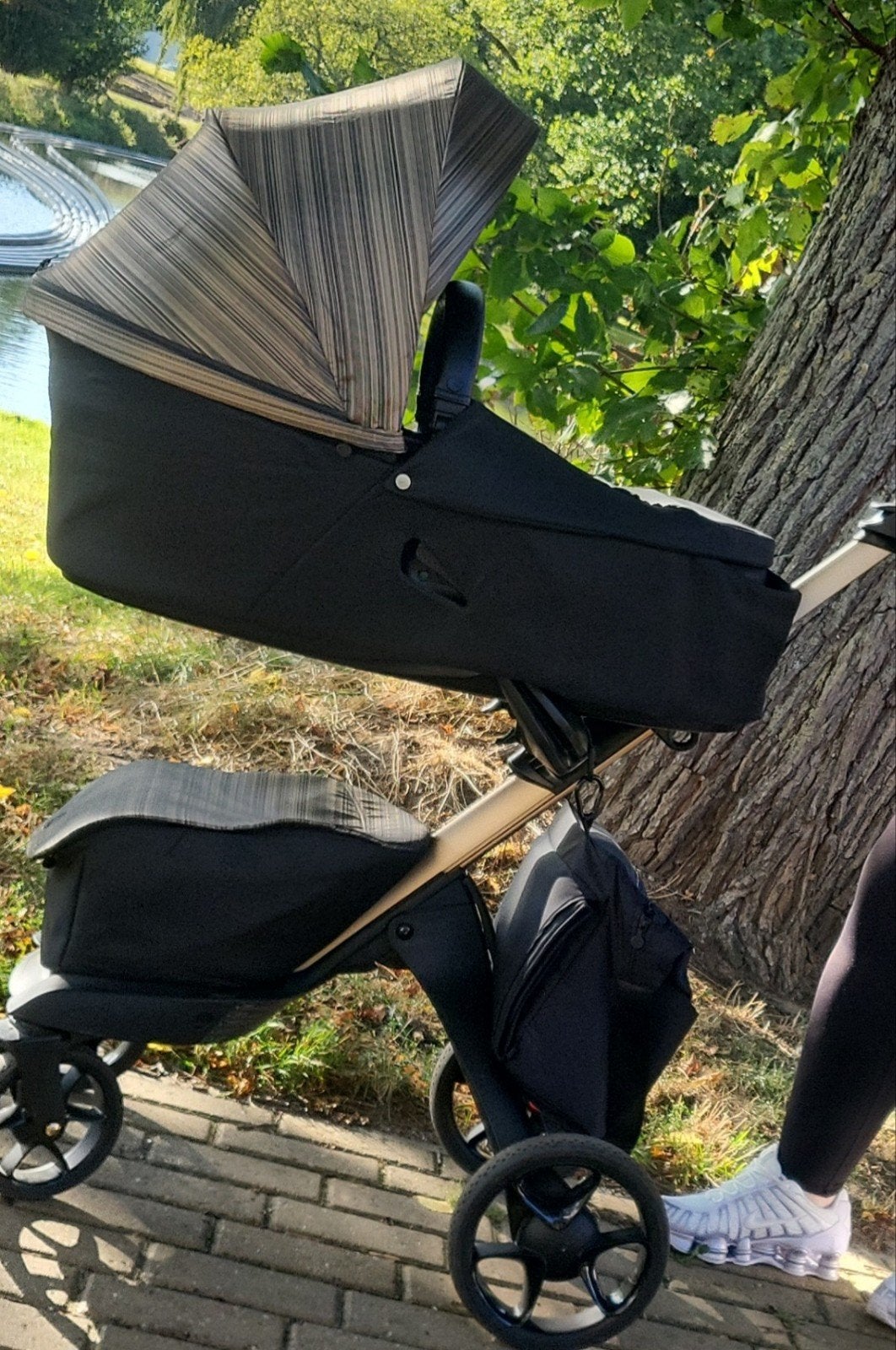 stokke kinderwagen compleet., Ophalen, Gebruikt, Overige merken