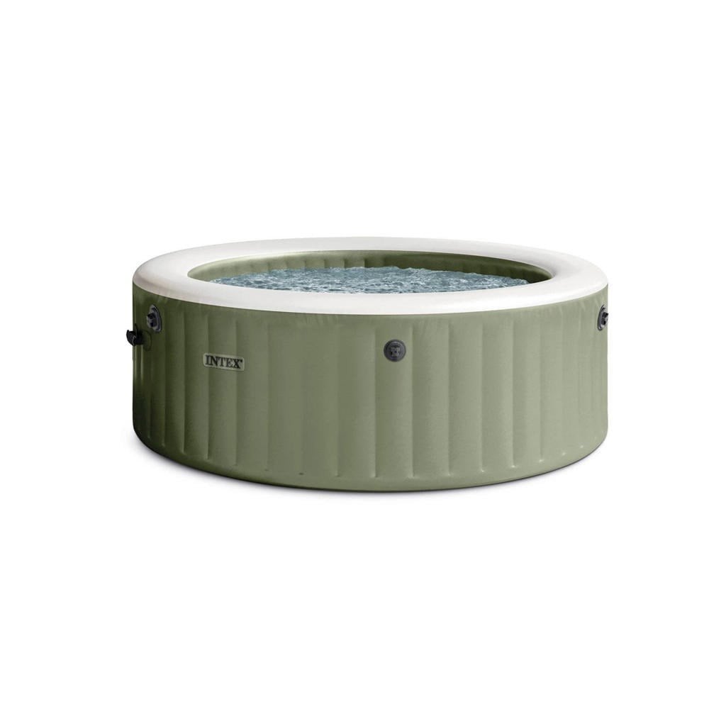 Intex PureSpa Bubble Massage Jacuzzi Ø196 cm, 4 persoons, Ophalen, Minder dan 80 cm, Opblaaszwembad, Rond