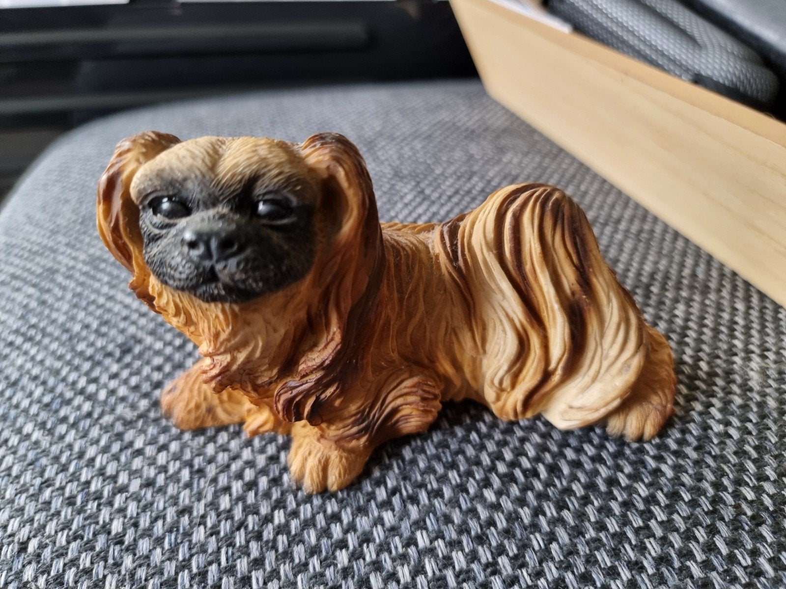 Schattig Pekinees beeldje - Hondenbeeldje, Ophalen of Verzenden, Nieuw, Hond of Kat, Beeldje of Figuurtje