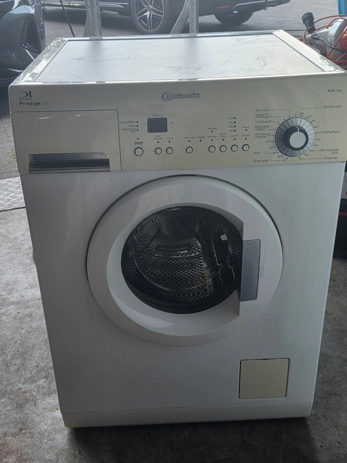 Bauknecht Prestige 1400 Wasmachine A++ 5kg, 1200 tot 1600 toeren, Gebruikt, 4 tot 6 kg, Ophalen of Verzenden