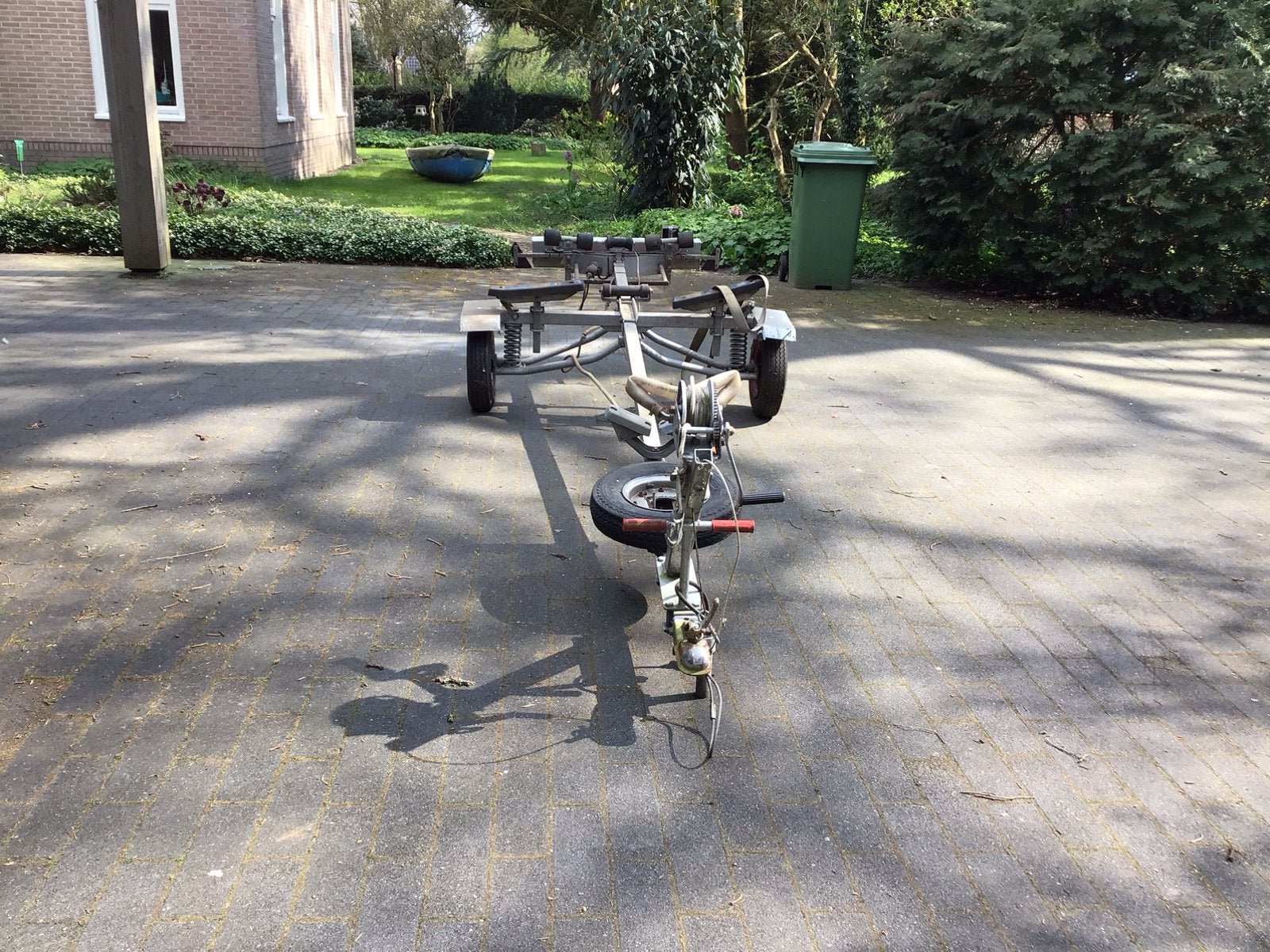 Trailer, Ophalen of Verzenden, Zo goed als nieuw, Overige typen, Minder dan 15 m²