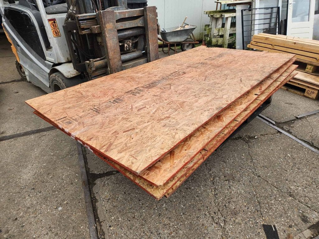 2633 - OSB platen, Doe-het-zelf en Verbouw, Ophalen, Gebruikt, Overige typen, 10 m² of meer