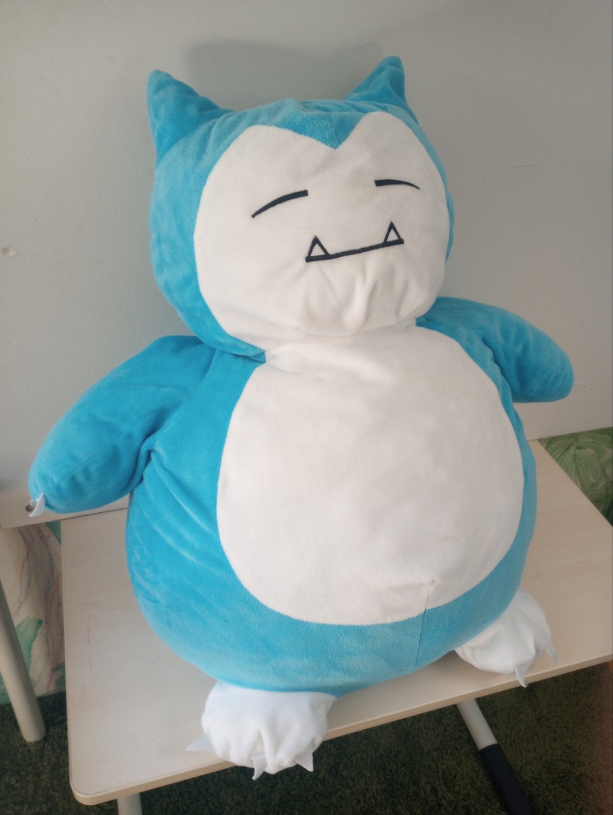 Grote Pokémon Snorlax knuffel( 60 cm)  - Zo goed als nieuw, Kinderen en Baby's, Overige merken, Overige typen, Blauw, Ophalen of Verzenden