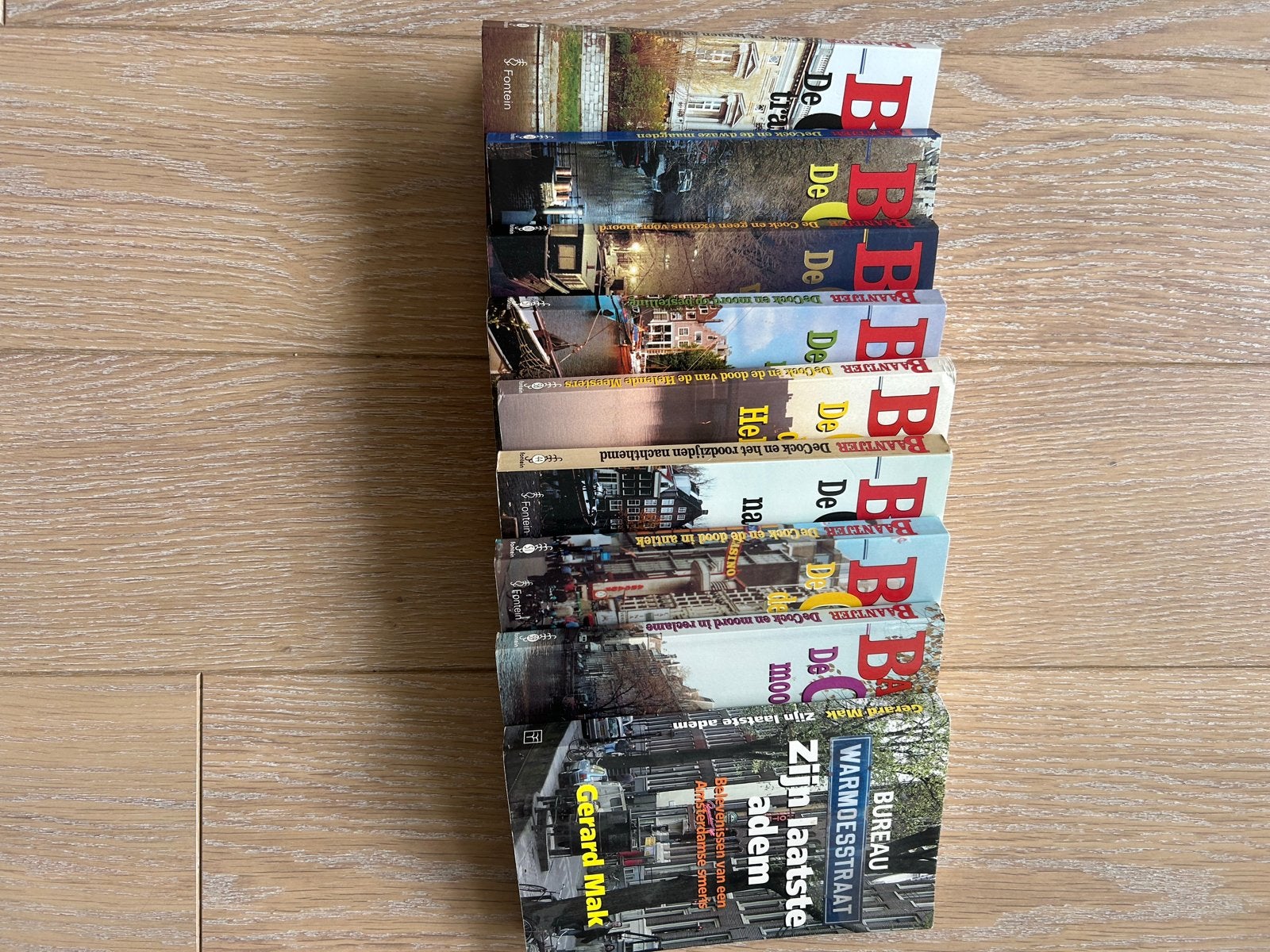 Baantjer boeken en Gerard Mak, Boeken, Ophalen of Verzenden, Gelezen
