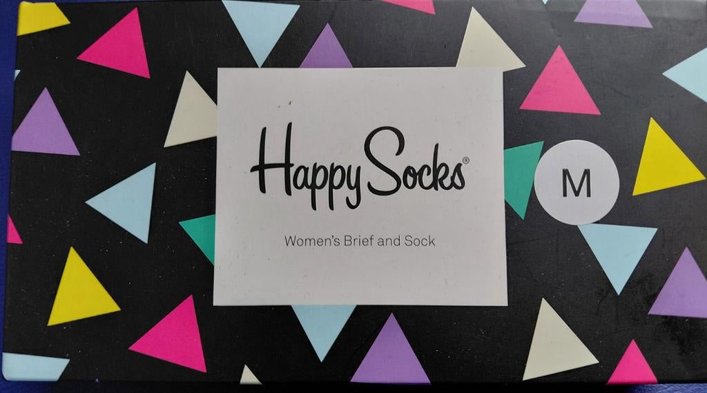 NIEUW Happy Socks, 4x dames onderbroek maat M, Ophalen of Verzenden, Slip