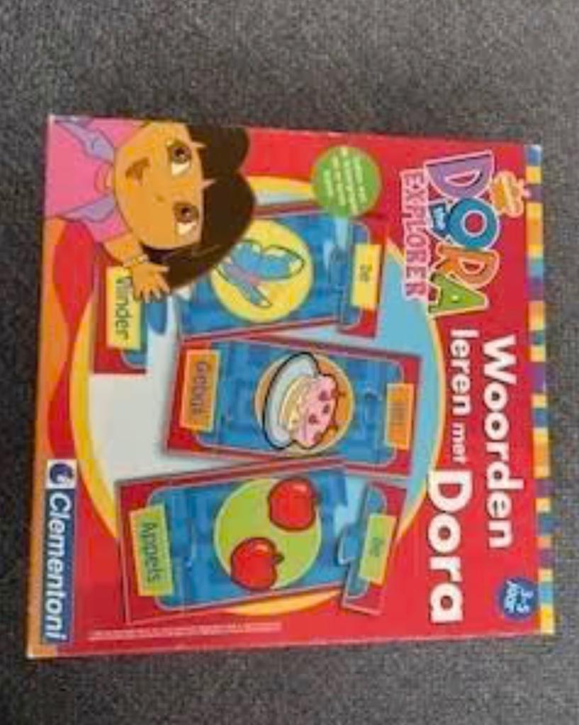 spel met dora the explorer: woorden leren met dora, Ophalen, Taal en Lezen