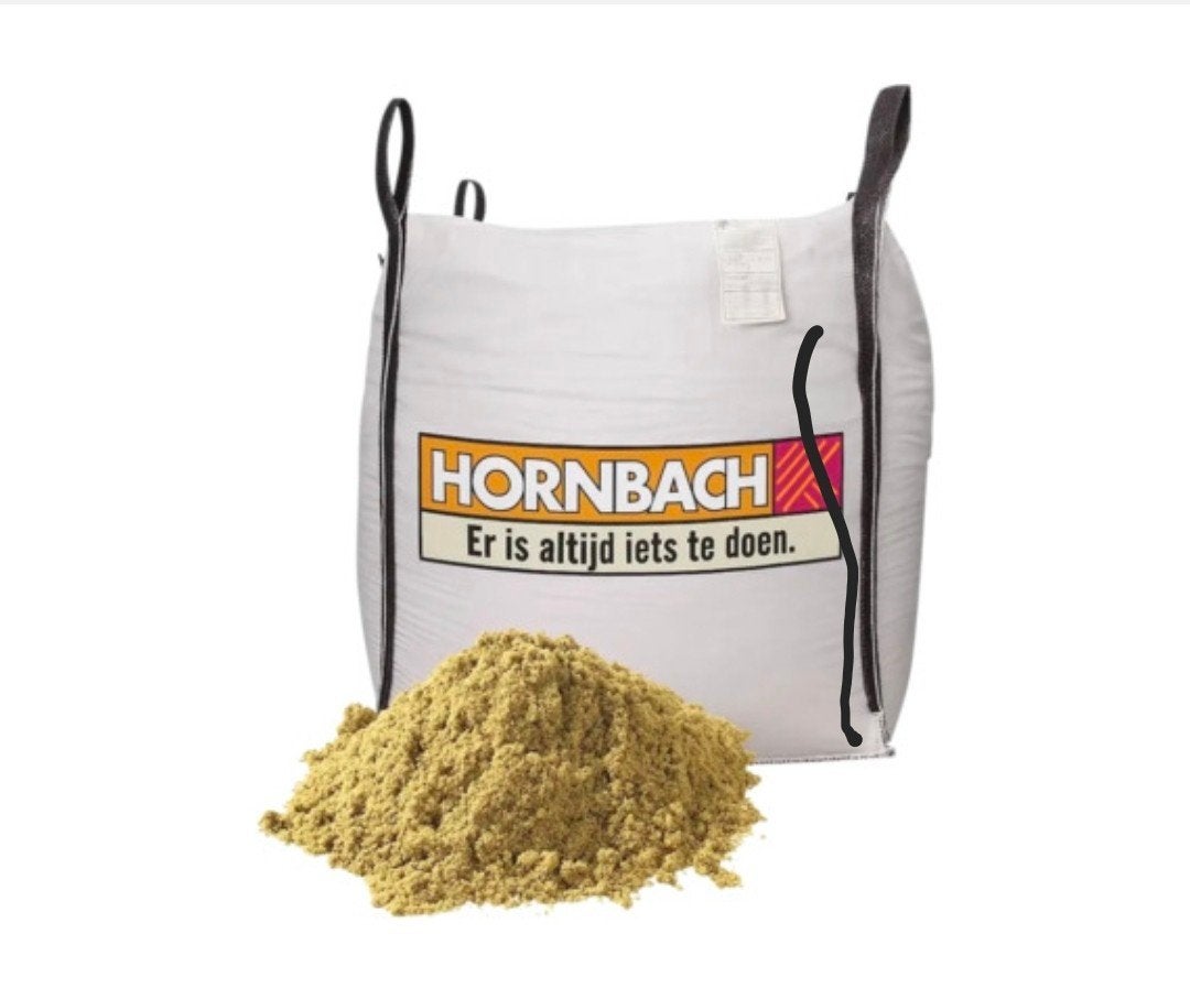 Big Bag van Hornbach LEEG, Ophalen, Nieuw