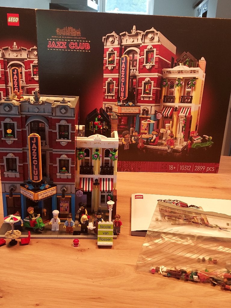 Jazz Club Lego Creator 10312, Lego, Nieuw, Ophalen of Verzenden, Inclusief accessoires