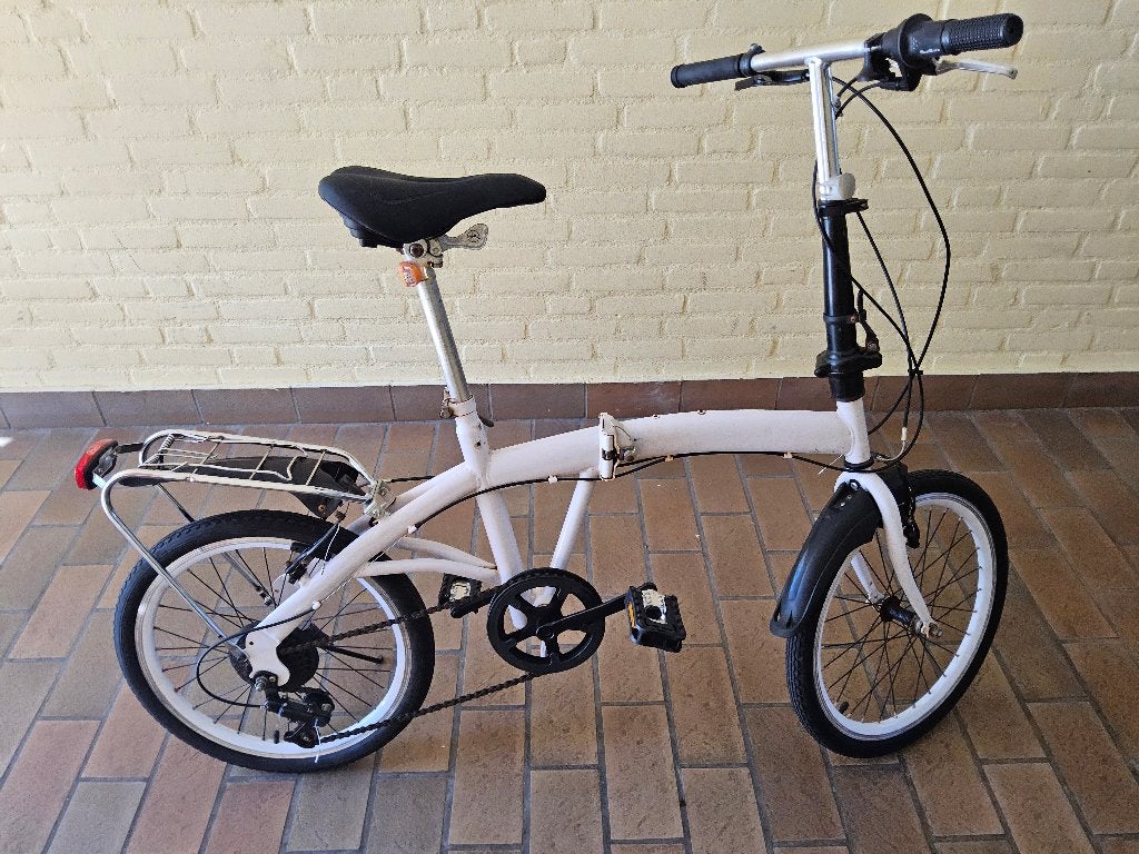 fouwfiets, Fietsen en Brommers, Fietsen | Vouwfietsen, Ophalen, Gebruikt, Versnellingen, Totaal opvouwbaar