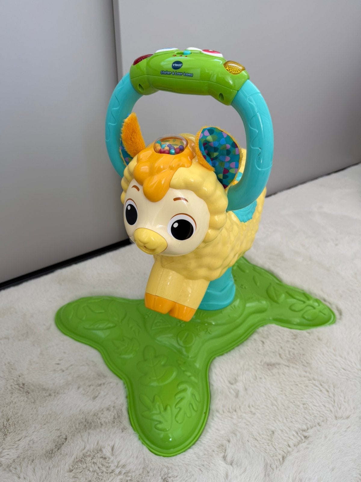 Vtech stuiter en leer lama, Kinderen en Baby's, Ophalen of Verzenden, Zo goed als nieuw, 6 maanden tot 2 jaar
