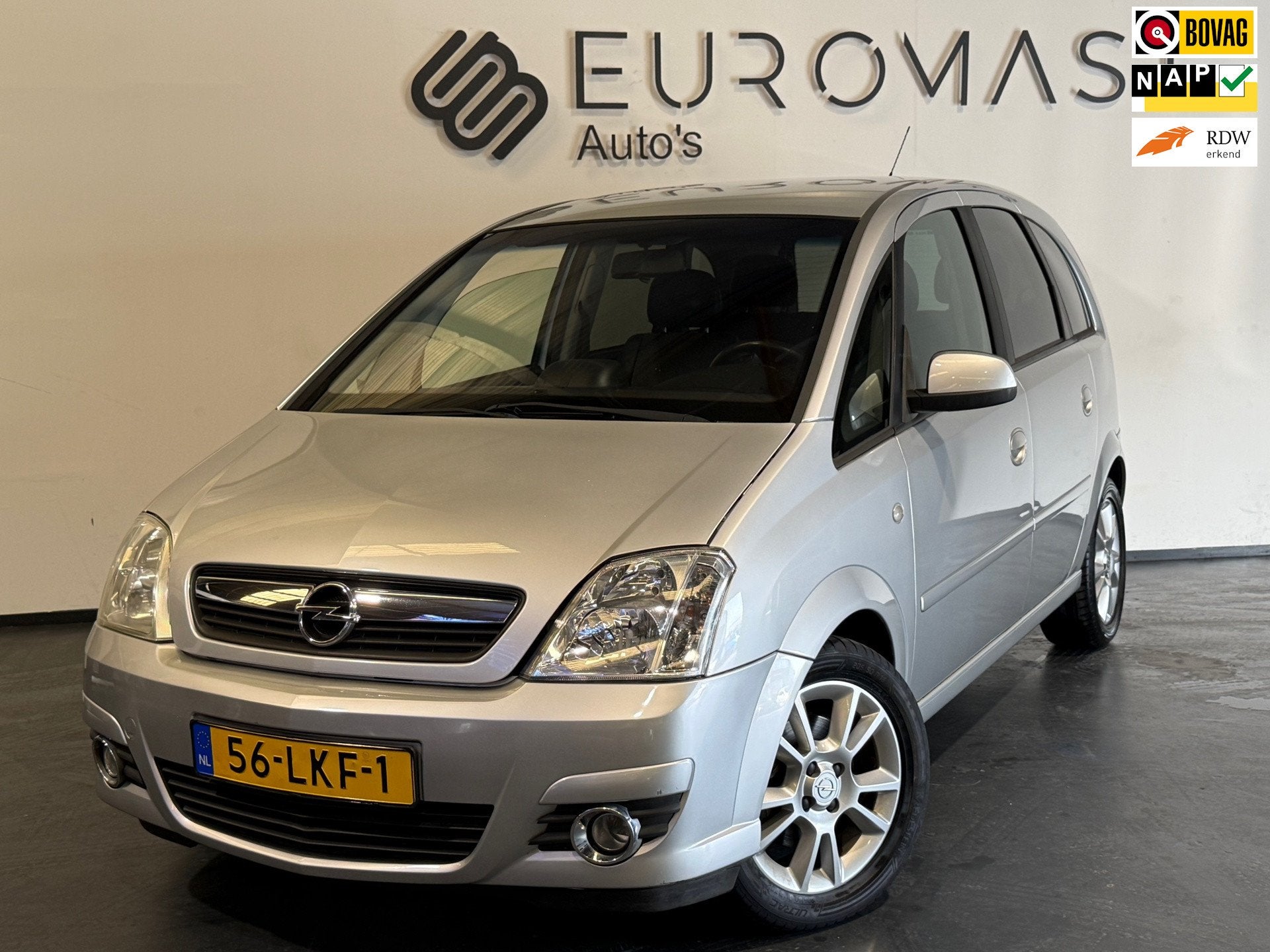 Opel Meriva 1.6-16V Cosmo Automaat Navi Airco Pdc Nieuwe Apk, Auto's, Opel, Parkeersensor, 15 km/l, Gebruikt, 4 cilinders