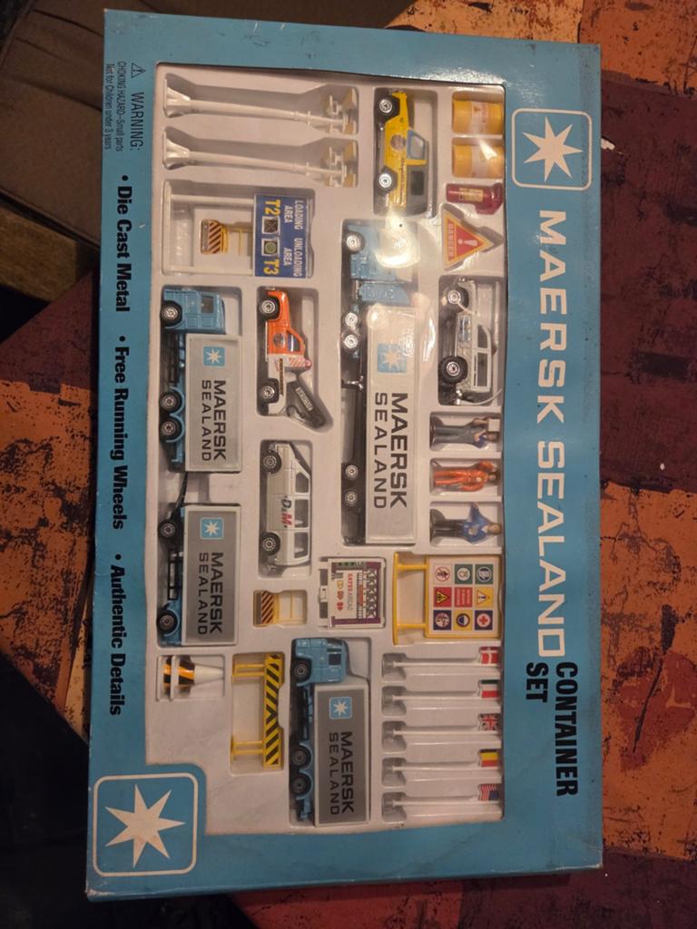 Maersk sealand container set, Ophalen of Verzenden, Nieuw, Overige merken