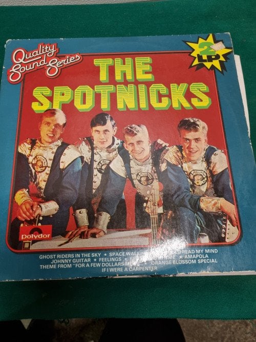 -	Lp, dubbel, the spotnicks, Ophalen of Verzenden