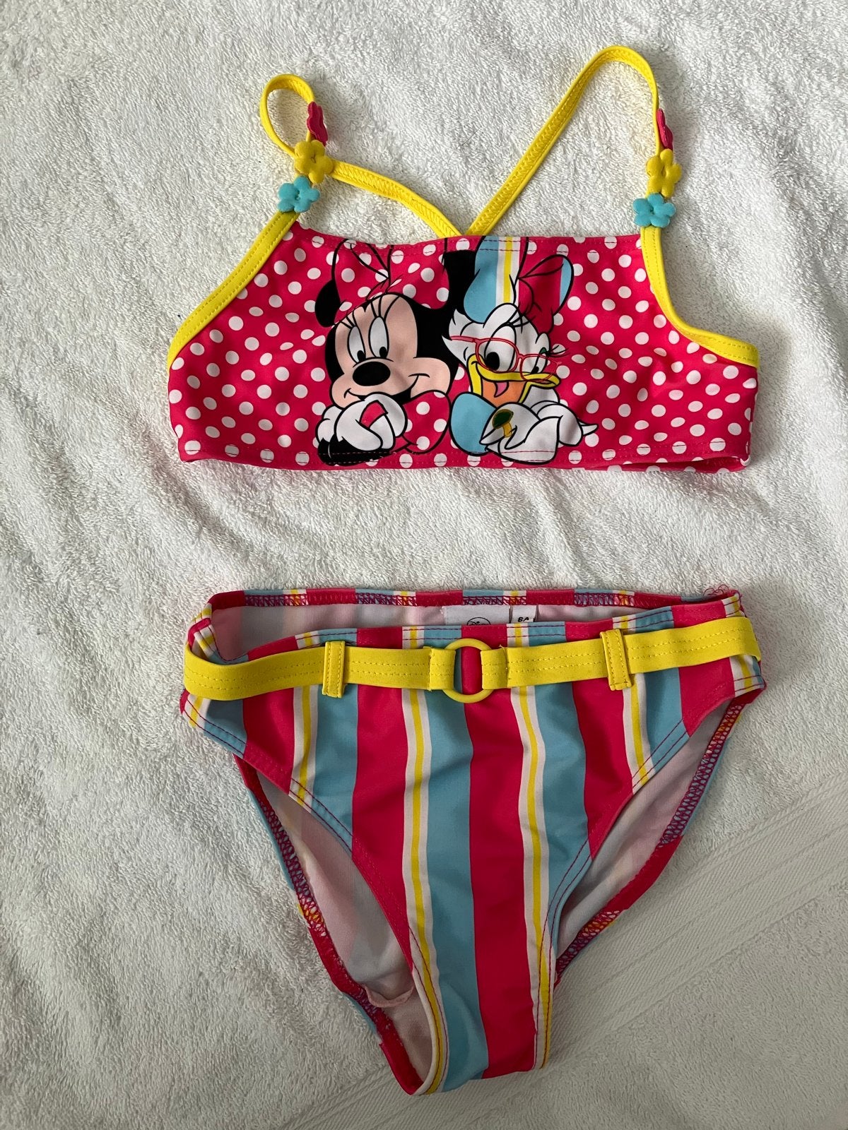 Disney Minnie Mouse & Katrien Duck Bikini Maat 116, Maat 116, Bikiniset, Meisje, Ophalen of Verzenden