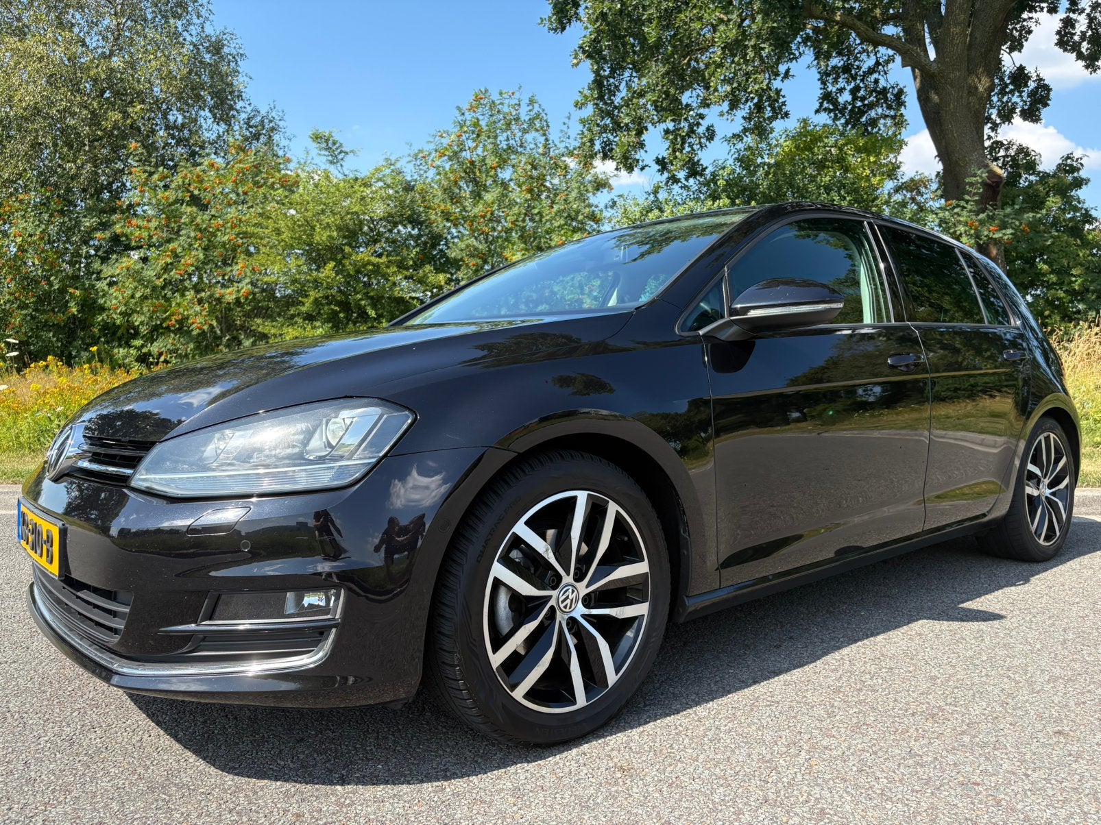Volkswagen Golf 1.4 TSI 103KW DSG 2013 Zwart, Stof, Zwart, 4 cilinders, Zwart