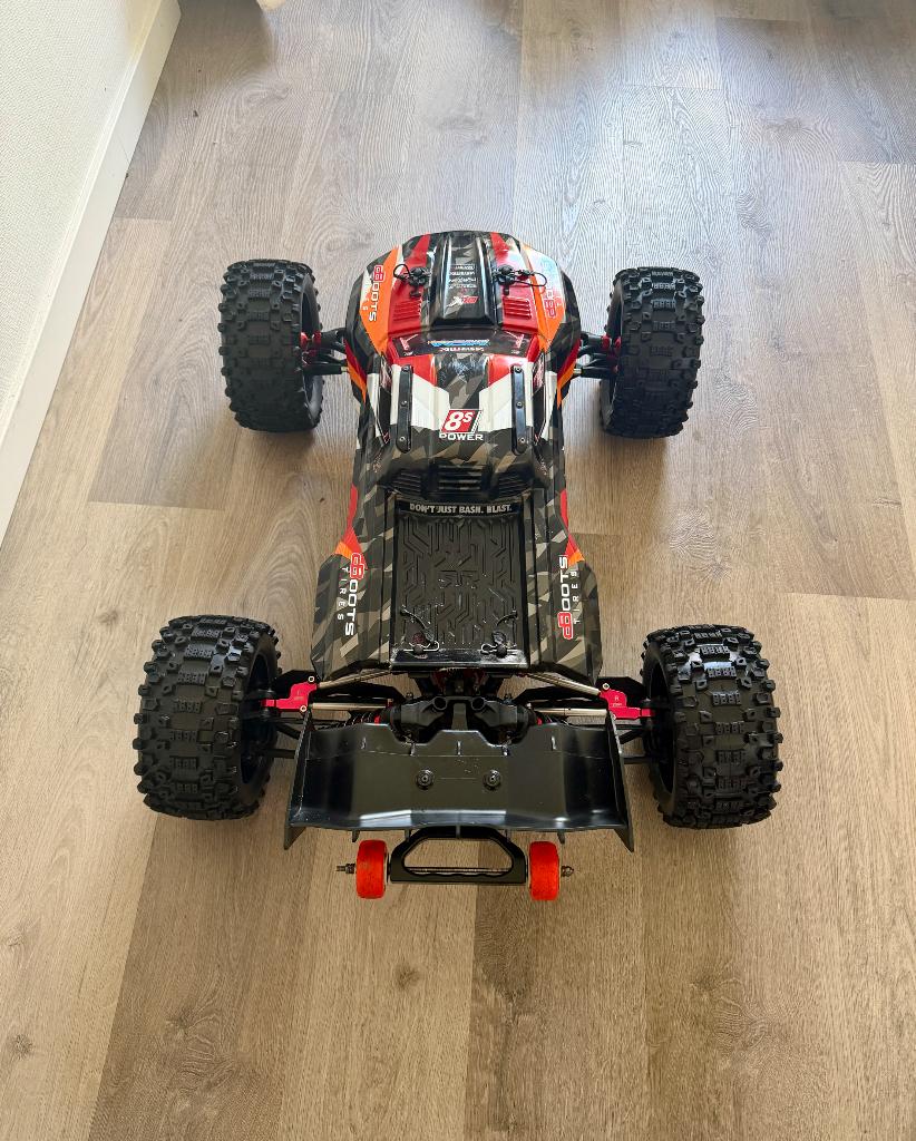 Arrma MEGA Kraton 12S  – MAX4/M2C/Vitavon/RPM –  Full Setup, Ophalen, Zo goed als nieuw, Overige schalen, Auto offroad